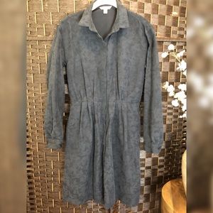 Gap Navy Button Down Shirt Dress w/ Pockets